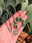 The Naja Necklace, 27-Necklaces-Calli Co., Turquoise and Silver Jewelry, Native American Handmade, Zuni Tribe, Navajo Tribe, Brock Texas