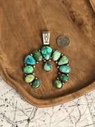 The Zion Naja Pendant-Pendants-Calli Co., Turquoise and Silver Jewelry, Native American Handmade, Zuni Tribe, Navajo Tribe, Brock Texas