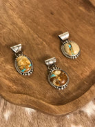 The Chalko Pendants-Pendants-Calli Co., Turquoise and Silver Jewelry, Native American Handmade, Zuni Tribe, Navajo Tribe, Brock Texas