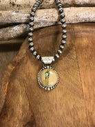 The Chalko Pendants-Pendants-Calli Co., Turquoise and Silver Jewelry, Native American Handmade, Zuni Tribe, Navajo Tribe, Brock Texas