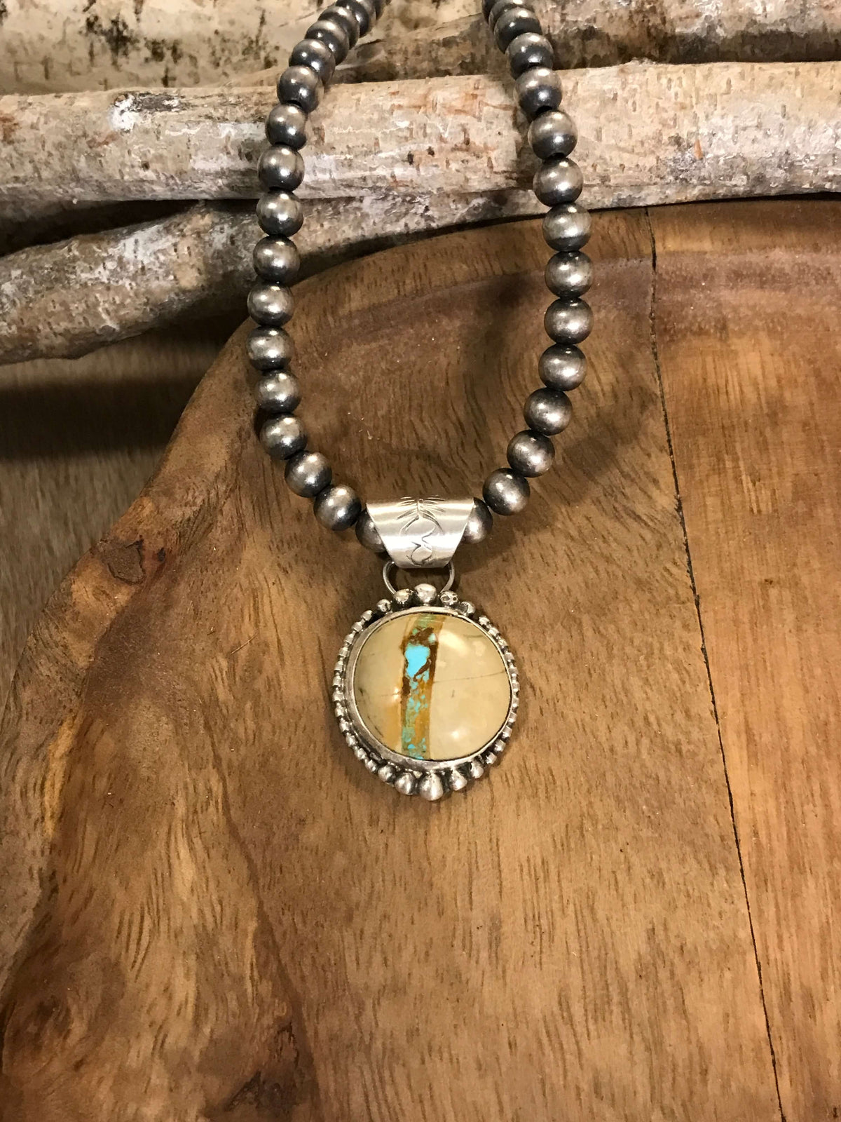 The Chalko Pendants-Pendants-Calli Co., Turquoise and Silver Jewelry, Native American Handmade, Zuni Tribe, Navajo Tribe, Brock Texas