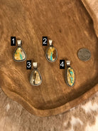 The Uppsala Pendants-Pendants-Calli Co., Turquoise and Silver Jewelry, Native American Handmade, Zuni Tribe, Navajo Tribe, Brock Texas
