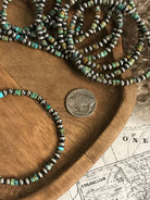 The Jessa Stretch Bracelet-Bracelets & Cuffs-Calli Co., Turquoise and Silver Jewelry, Native American Handmade, Zuni Tribe, Navajo Tribe, Brock Texas