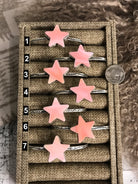 The Stardust Pink Conch Cuffs-Bracelets & Cuffs-Calli Co., Turquoise and Silver Jewelry, Native American Handmade, Zuni Tribe, Navajo Tribe, Brock Texas