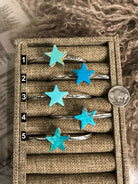 The Stardust Turquoise Cuffs-Bracelets & Cuffs-Calli Co., Turquoise and Silver Jewelry, Native American Handmade, Zuni Tribe, Navajo Tribe, Brock Texas