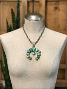 The Zion Naja Pendant-Pendants-Calli Co., Turquoise and Silver Jewelry, Native American Handmade, Zuni Tribe, Navajo Tribe, Brock Texas