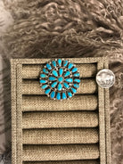The Broadway Adjustable Ring-Rings-Calli Co., Turquoise and Silver Jewelry, Native American Handmade, Zuni Tribe, Navajo Tribe, Brock Texas