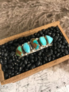 The Sadler Cuff, 1-Bracelets & Cuffs-Calli Co., Turquoise and Silver Jewelry, Native American Handmade, Zuni Tribe, Navajo Tribe, Brock Texas