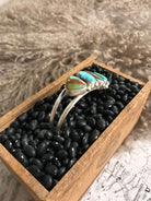 The Sadler Cuff, 1-Bracelets & Cuffs-Calli Co., Turquoise and Silver Jewelry, Native American Handmade, Zuni Tribe, Navajo Tribe, Brock Texas