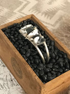 The Sadler Cuff, 2-Bracelets & Cuffs-Calli Co., Turquoise and Silver Jewelry, Native American Handmade, Zuni Tribe, Navajo Tribe, Brock Texas