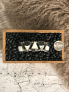 The Sadler Cuff, 3-Bracelets & Cuffs-Calli Co., Turquoise and Silver Jewelry, Native American Handmade, Zuni Tribe, Navajo Tribe, Brock Texas