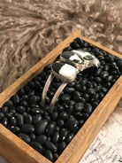 The Sadler Cuff, 3-Bracelets & Cuffs-Calli Co., Turquoise and Silver Jewelry, Native American Handmade, Zuni Tribe, Navajo Tribe, Brock Texas