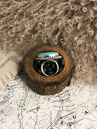 The Riverfall Adjustable Turquoise Ring, 4-Rings-Calli Co., Turquoise and Silver Jewelry, Native American Handmade, Zuni Tribe, Navajo Tribe, Brock Texas