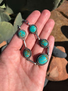 The Lulu Necklace, 19-Necklaces-Calli Co., Turquoise and Silver Jewelry, Native American Handmade, Zuni Tribe, Navajo Tribe, Brock Texas