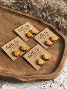 The Spencer Spiny Earrings-Earrings-Calli Co., Turquoise and Silver Jewelry, Native American Handmade, Zuni Tribe, Navajo Tribe, Brock Texas