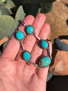 The Lulu Necklace, 17-Necklaces-Calli Co., Turquoise and Silver Jewelry, Native American Handmade, Zuni Tribe, Navajo Tribe, Brock Texas