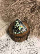 The Downey Ring, Sz 7-Rings-Calli Co., Turquoise and Silver Jewelry, Native American Handmade, Zuni Tribe, Navajo Tribe, Brock Texas