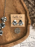 The Piamonte Statement Necklace Set-Necklaces-Calli Co., Turquoise and Silver Jewelry, Native American Handmade, Zuni Tribe, Navajo Tribe, Brock Texas