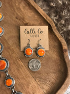 The Brighton Lariat Necklace Set-Necklaces-Calli Co., Turquoise and Silver Jewelry, Native American Handmade, Zuni Tribe, Navajo Tribe, Brock Texas