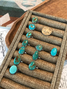 The Girvin Turquoise Rings-Rings-Calli Co., Turquoise and Silver Jewelry, Native American Handmade, Zuni Tribe, Navajo Tribe, Brock Texas