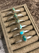 The Lilah Cuffs-Bracelets & Cuffs-Calli Co., Turquoise and Silver Jewelry, Native American Handmade, Zuni Tribe, Navajo Tribe, Brock Texas