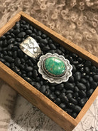The Encinitas Concho Pendant, 4-Pendants-Calli Co., Turquoise and Silver Jewelry, Native American Handmade, Zuni Tribe, Navajo Tribe, Brock Texas