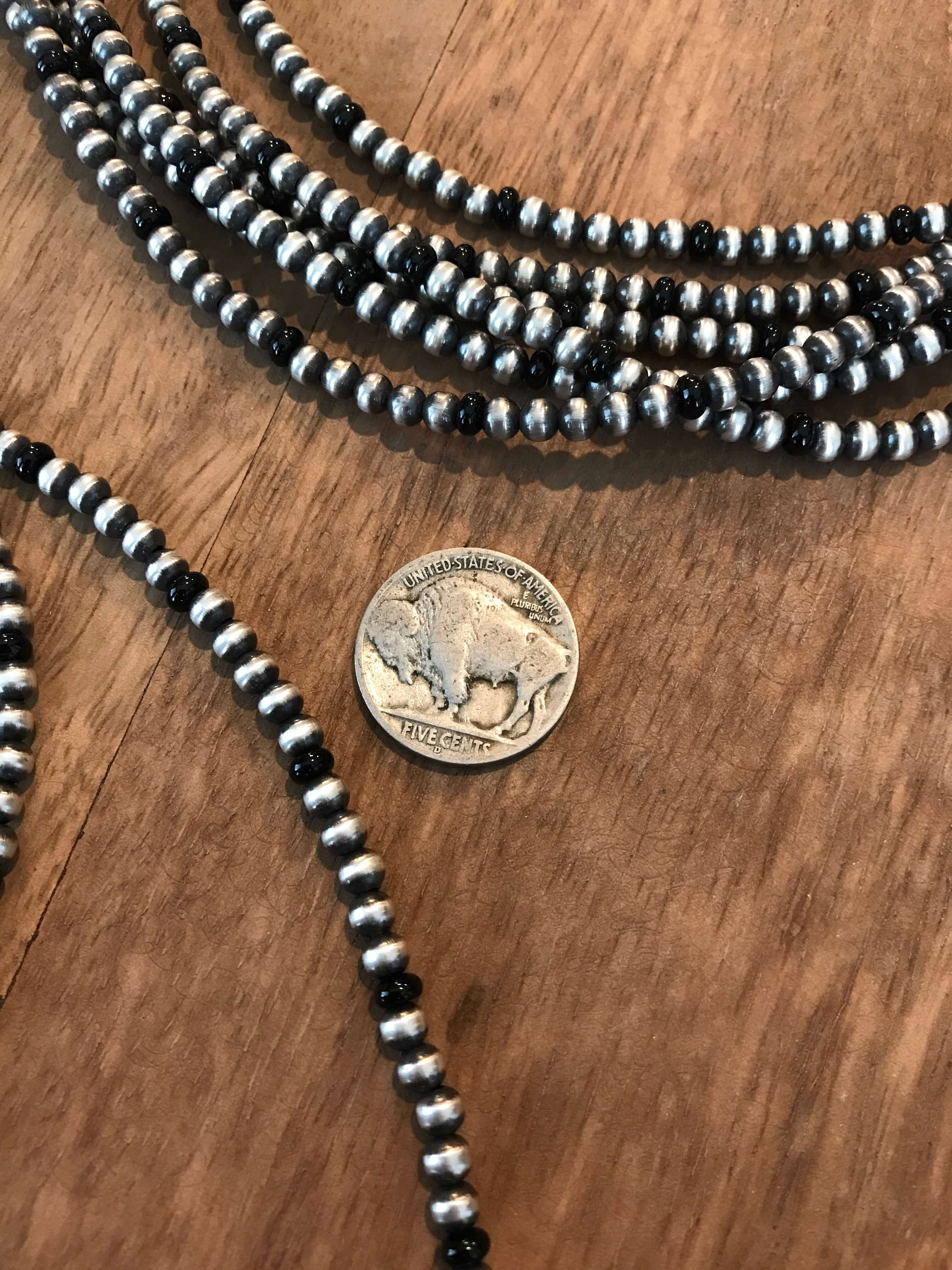 Sterling Silver Onyx Necklace Calli Co. Silver Fort Worth TX