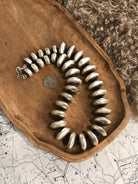 The Deep Valley Necklace, 21"-Necklaces-Calli Co., Turquoise and Silver Jewelry, Native American Handmade, Zuni Tribe, Navajo Tribe, Brock Texas