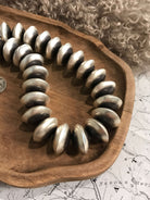 The Deep Valley Necklace, 21"-Necklaces-Calli Co., Turquoise and Silver Jewelry, Native American Handmade, Zuni Tribe, Navajo Tribe, Brock Texas