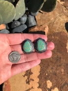 The Turquoise Studs, 13-Earrings-Calli Co., Turquoise and Silver Jewelry, Native American Handmade, Zuni Tribe, Navajo Tribe, Brock Texas