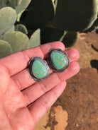 The Turquoise Studs, 13-Earrings-Calli Co., Turquoise and Silver Jewelry, Native American Handmade, Zuni Tribe, Navajo Tribe, Brock Texas