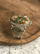 The Fredonia Turquoise Cuff, 3-Bracelets & Cuffs-Calli Co., Turquoise and Silver Jewelry, Native American Handmade, Zuni Tribe, Navajo Tribe, Brock Texas