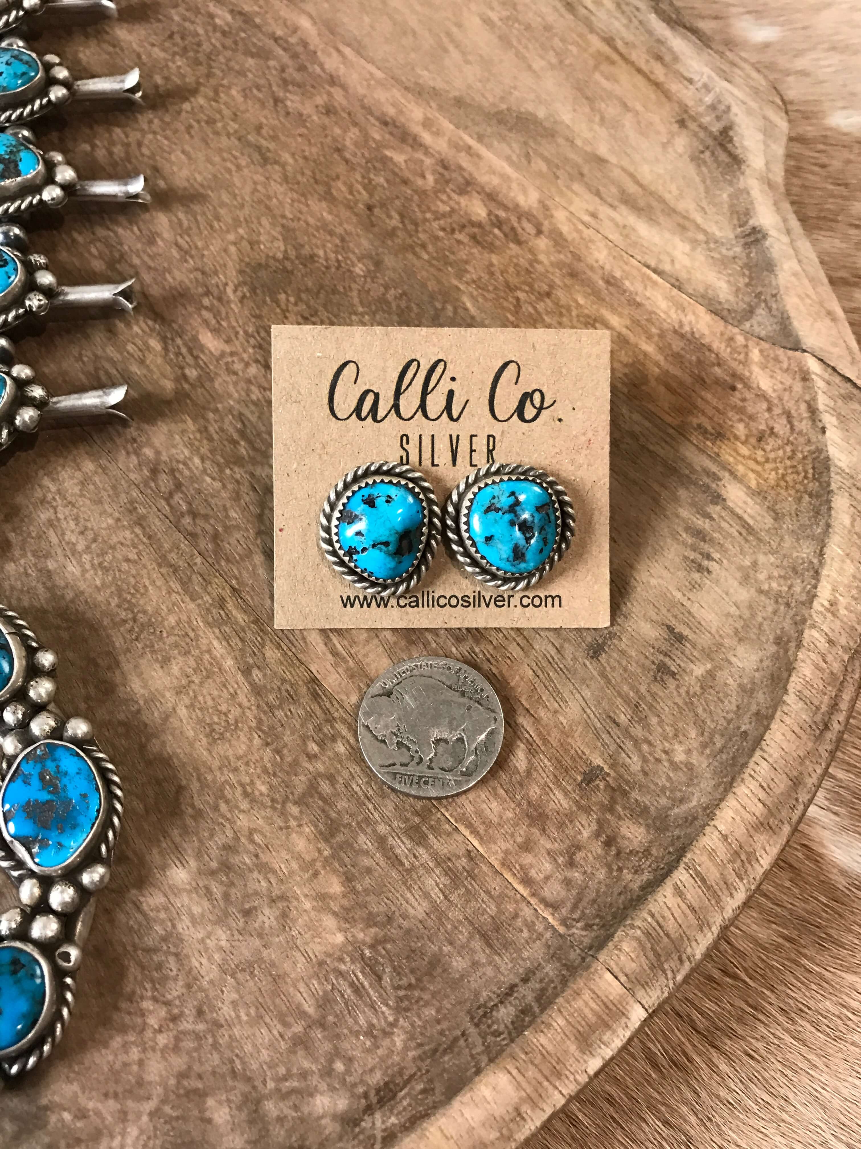 Navajo Handmade Squash Blossom Necklace | Calli Co Silver Jewelry