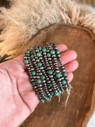 The Preston Bracelet-Bracelets & Cuffs-Calli Co., Turquoise and Silver Jewelry, Native American Handmade, Zuni Tribe, Navajo Tribe, Brock Texas