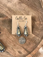 The Tupack Lariat Necklace Set-Necklaces-Calli Co., Turquoise and Silver Jewelry, Native American Handmade, Zuni Tribe, Navajo Tribe, Brock Texas