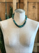 The Ivy Stacked Necklace, 3-Necklaces-Calli Co., Turquoise and Silver Jewelry, Native American Handmade, Zuni Tribe, Navajo Tribe, Brock Texas