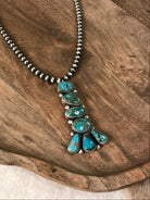 The Tohoma Necklace-Necklaces-Calli Co., Turquoise and Silver Jewelry, Native American Handmade, Zuni Tribe, Navajo Tribe, Brock Texas