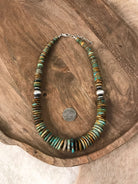 The Breton Stacked Necklace, 3-Necklaces-Calli Co., Turquoise and Silver Jewelry, Native American Handmade, Zuni Tribe, Navajo Tribe, Brock Texas