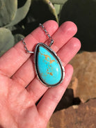 The Livy Necklace, 3-Necklaces-Calli Co., Turquoise and Silver Jewelry, Native American Handmade, Zuni Tribe, Navajo Tribe, Brock Texas