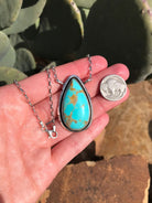 The Livy Necklace, 4-Necklaces-Calli Co., Turquoise and Silver Jewelry, Native American Handmade, Zuni Tribe, Navajo Tribe, Brock Texas