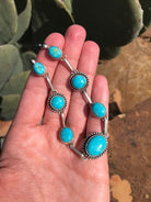 The Lulu Necklace, 1-Necklaces-Calli Co., Turquoise and Silver Jewelry, Native American Handmade, Zuni Tribe, Navajo Tribe, Brock Texas