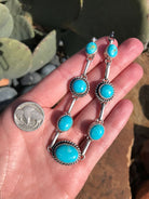 The Lulu Necklace, 1-Necklaces-Calli Co., Turquoise and Silver Jewelry, Native American Handmade, Zuni Tribe, Navajo Tribe, Brock Texas