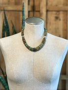 The Breton Stacked Necklace, 3-Necklaces-Calli Co., Turquoise and Silver Jewelry, Native American Handmade, Zuni Tribe, Navajo Tribe, Brock Texas