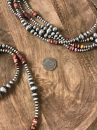 The Maven Necklace in Purple Spiny Oyster-Necklaces-Calli Co., Turquoise and Silver Jewelry, Native American Handmade, Zuni Tribe, Navajo Tribe, Brock Texas