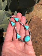 The Lulu Necklace, 4-Necklaces-Calli Co., Turquoise and Silver Jewelry, Native American Handmade, Zuni Tribe, Navajo Tribe, Brock Texas