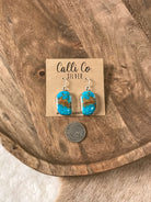 The Arapahoe Dangles, 3-Earrings-Calli Co., Turquoise and Silver Jewelry, Native American Handmade, Zuni Tribe, Navajo Tribe, Brock Texas