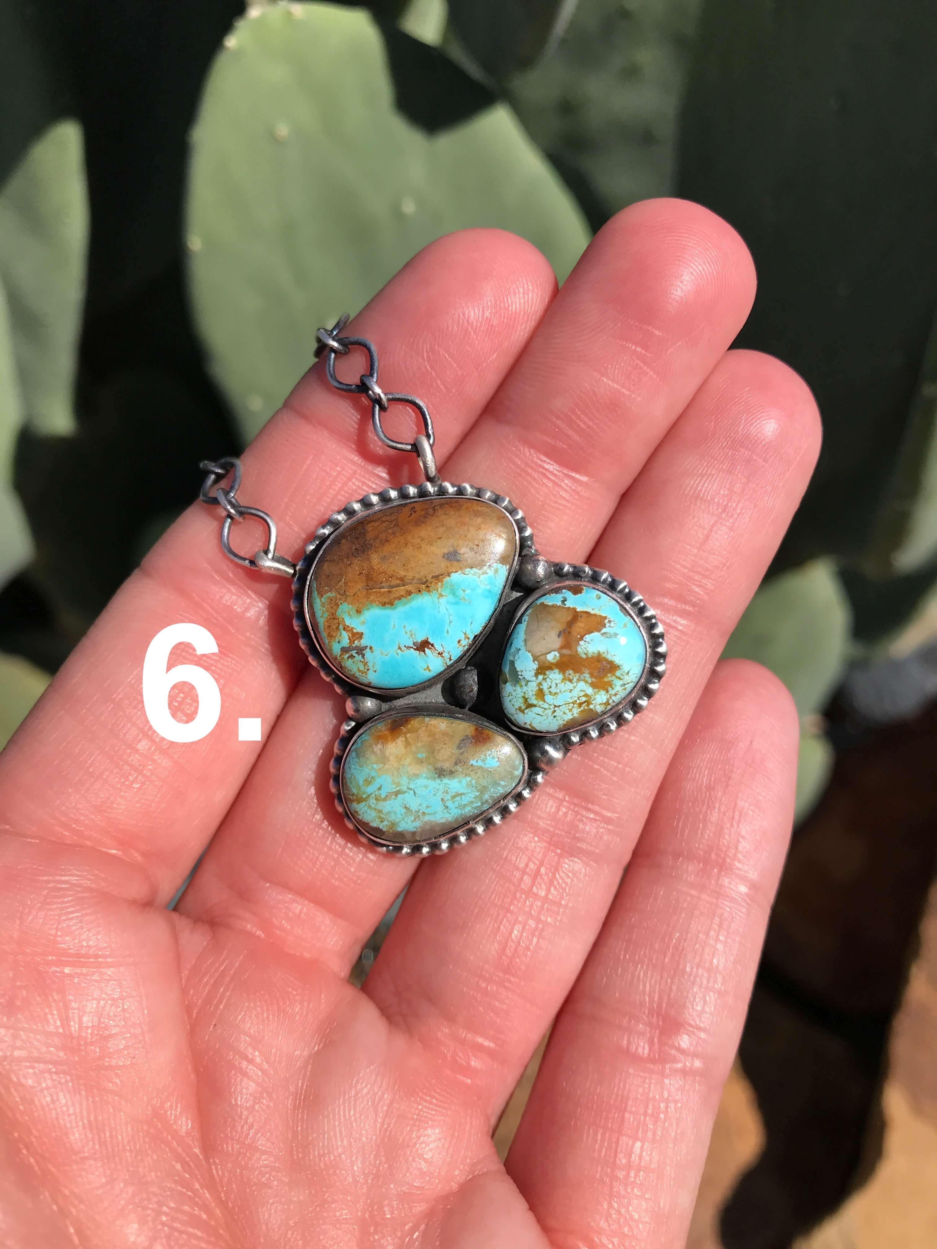 The Opelika Turquoise Necklaces – Calli Co. Silver