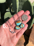 The Opelika Turquoise Necklaces-Necklaces-Calli Co., Turquoise and Silver Jewelry, Native American Handmade, Zuni Tribe, Navajo Tribe, Brock Texas