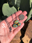 The Opelika Turquoise Necklaces-Necklaces-Calli Co., Turquoise and Silver Jewelry, Native American Handmade, Zuni Tribe, Navajo Tribe, Brock Texas