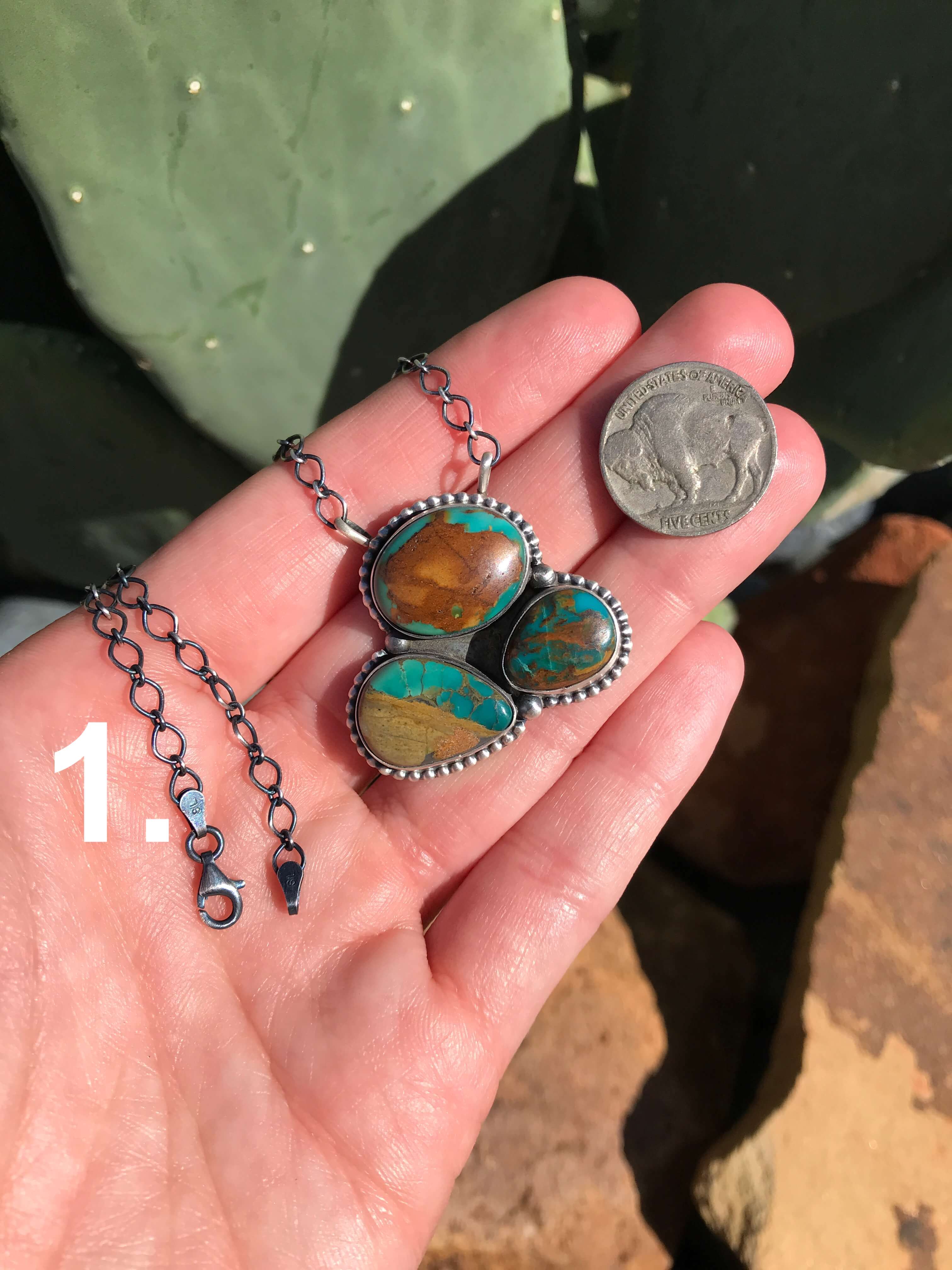 The Opelika Turquoise Necklaces – Calli Co. Silver